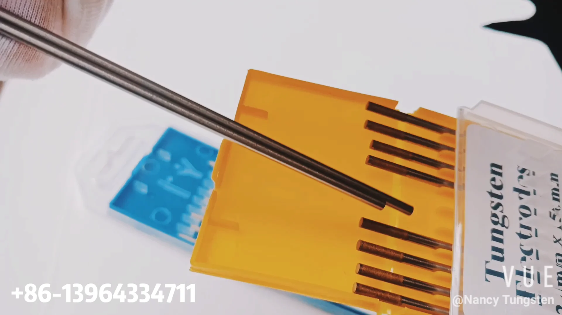 Gold Tip Ground Finish Wl15 1.5 Lanthanated 2.4mmx150mm Tungsten