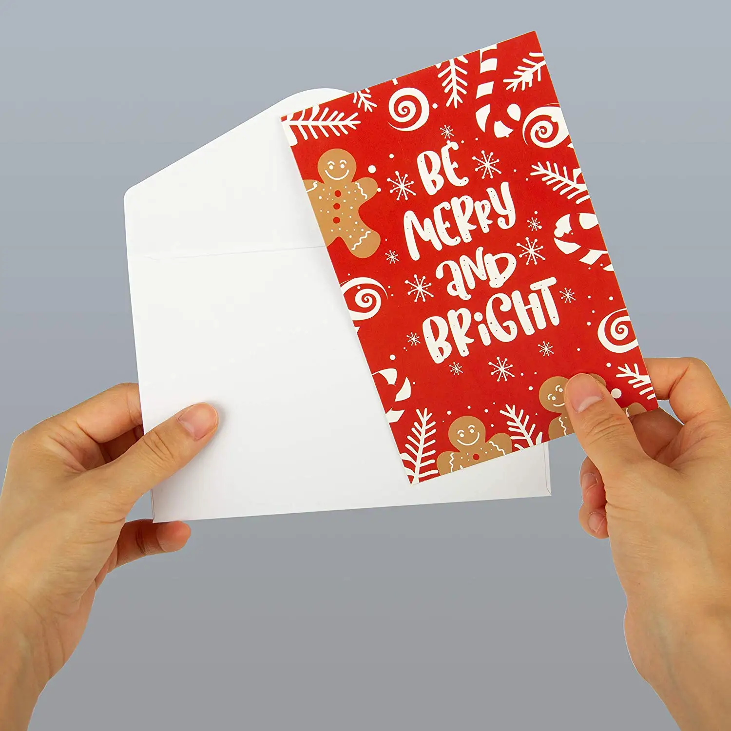 定制圣诞贺卡带信封白月个月英寸 - buy christmas cards birthday