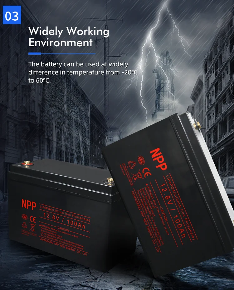 بطارية ليثيوم 24v 120ah LiFePO4 لأنظمة الطاقة الكهربائية 2