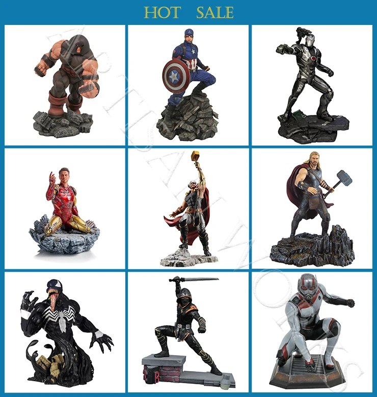 custom statues marvel