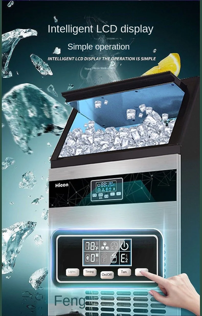 Ice Machines, HICON, 80kg, Stainless, Steel - detail 22