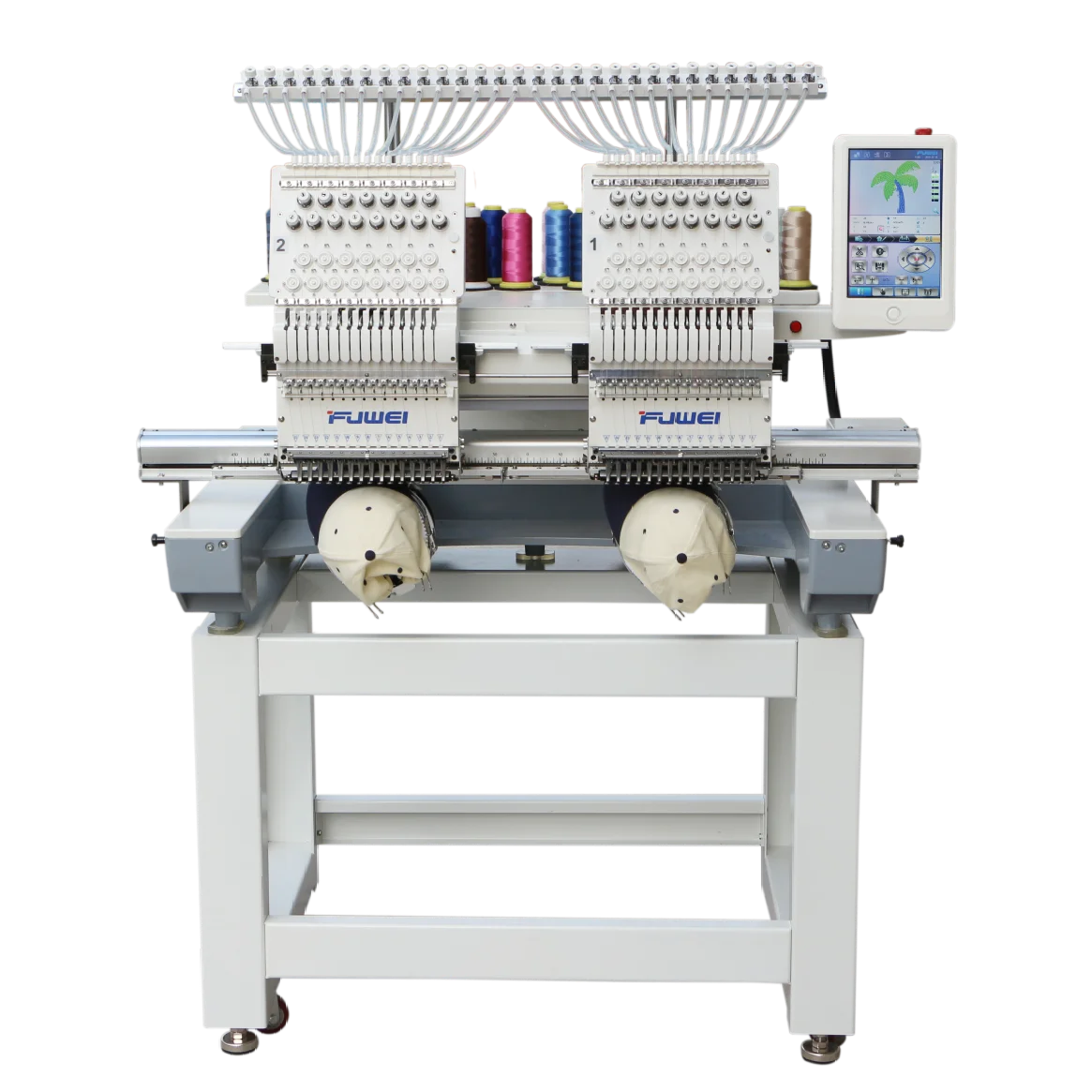 Portable Two Head Embroidery Machines Embroidery Sewing Machine