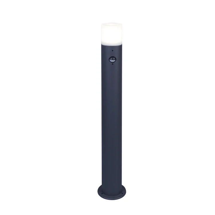 E27 40W 80cm high quality Aluminum garden light bollard pillar lighting outdoor with PIR sensor lights