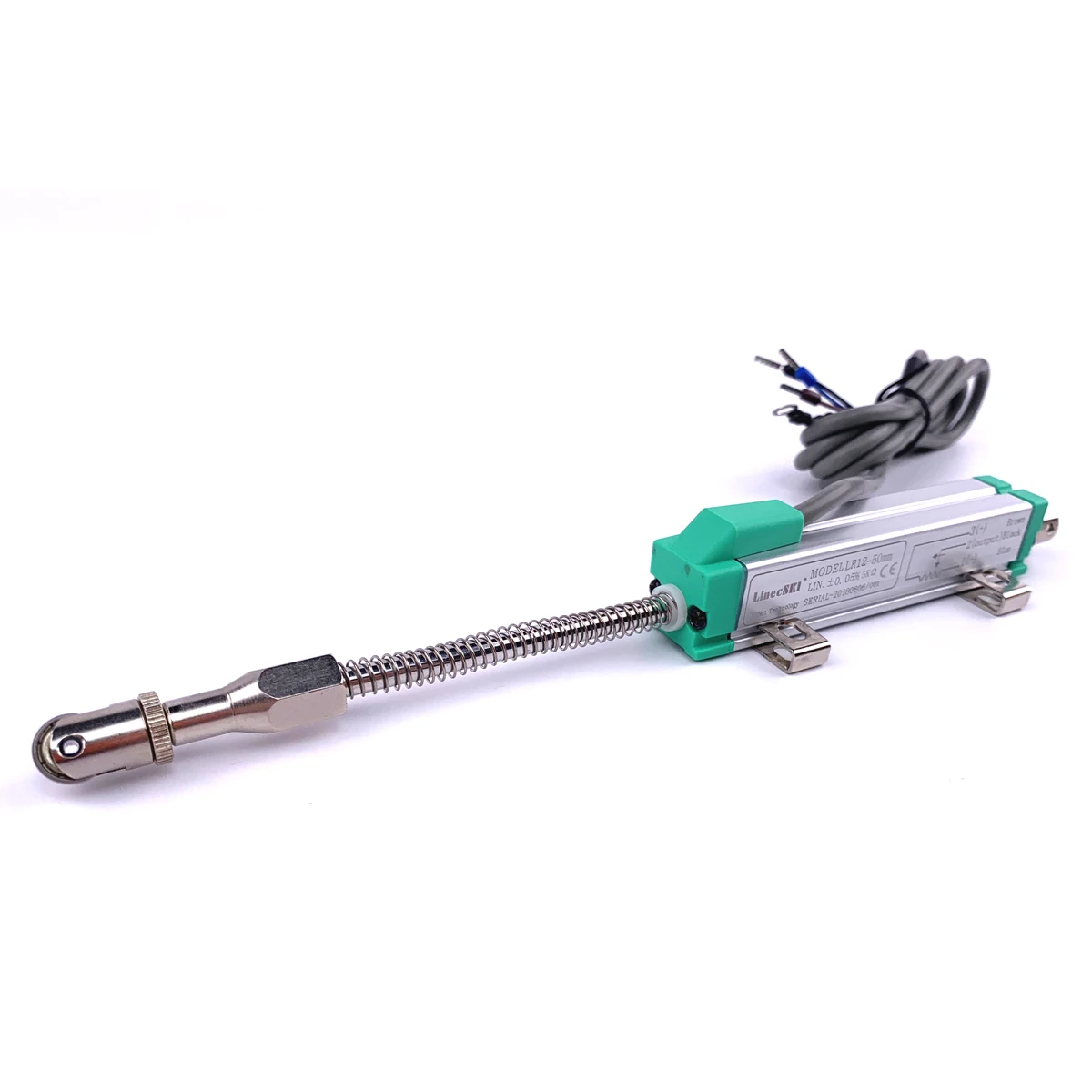 传感器 lr12-50mm 弹簧自返回线性位置传感器