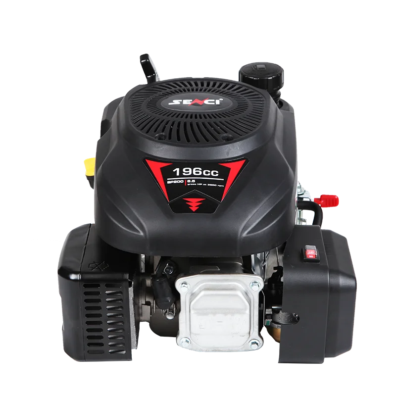 Senci 7HP Vertical Petrol Engine for Lawn Mower - Low Fuel Consumption ...