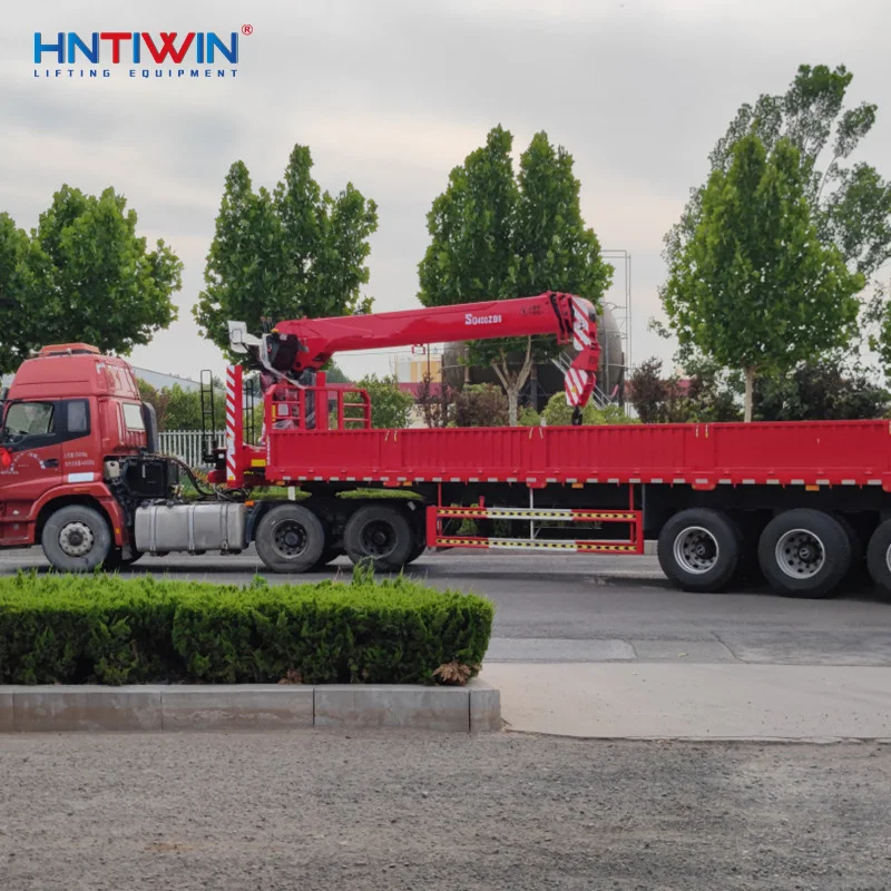 Hot Sale Knuckle Arm Hydraulic Trailer Crane Buy Trailer Crane