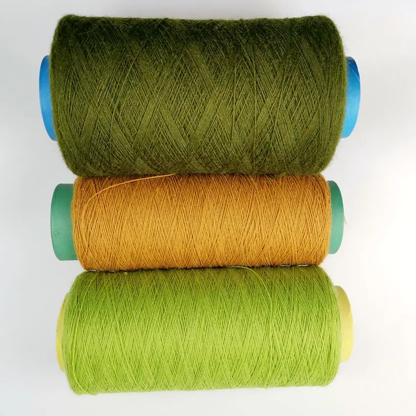 Wool carpet yarn 24
