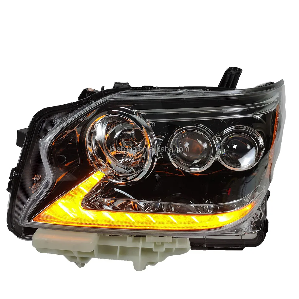 LED Headlight With DRL Dynamic Turn Signal Flowing Light Head Lamp For LEXUS GX400 GX460 2014-2019