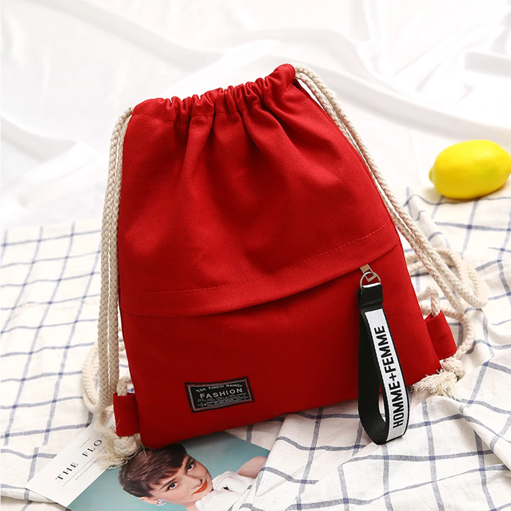 mochilas Cheap Recycled Foldable Waterproof Drawstring Shopping Polyester Gym Custom Sports Bag