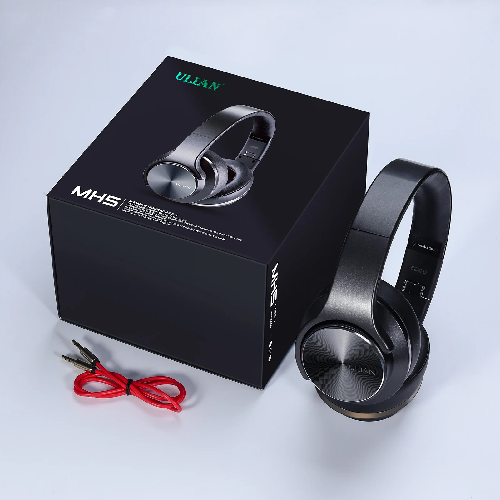 mh5 ulian best quality christmas noise cancelling gaming headset