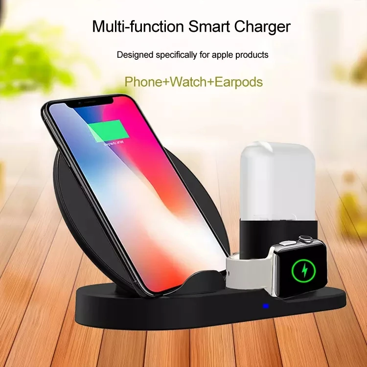 New Arrival Electronic Factory Direct N30 3in1 Fast Wireless Charger