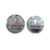 Custom authenticity security scratch off 3D hologram sticker/ label/ trademark