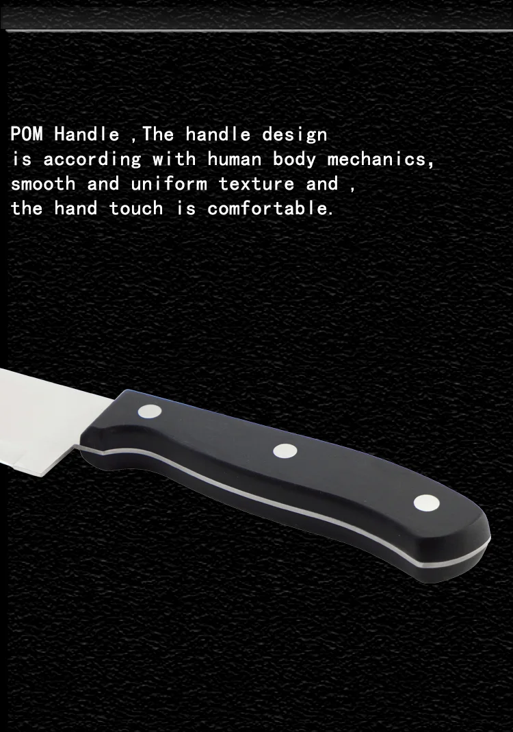 High Quality POM Handle Stainless Steel Kitchen 8