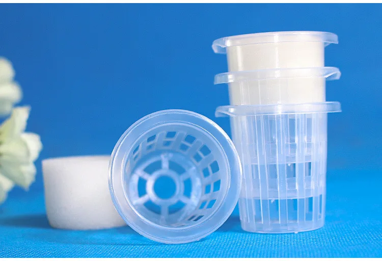 product high rigidity plastic hydroponic root control planting basket with pipe box for soilless cultivation farm use model basket 40-9