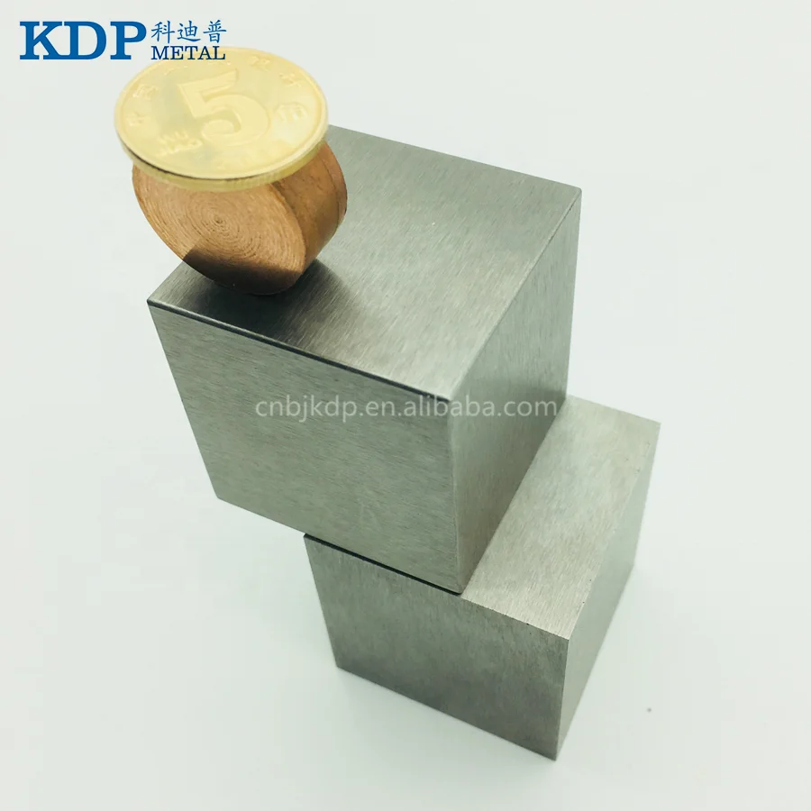 2 Inch Tungsten Cubes/ Per Kg Price Metal Cube /tungsten Ingot For Sale