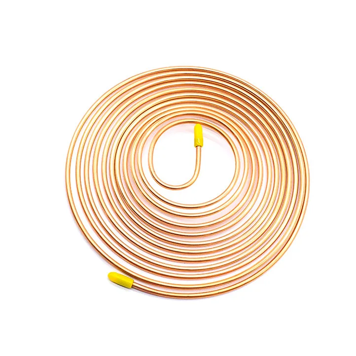 銅製パンケーキコイル1/4 "x15mロールエアコンパイプ Buy 銅パイプ,銅パイプねじ端キャップ,エアコンパイプ Product on