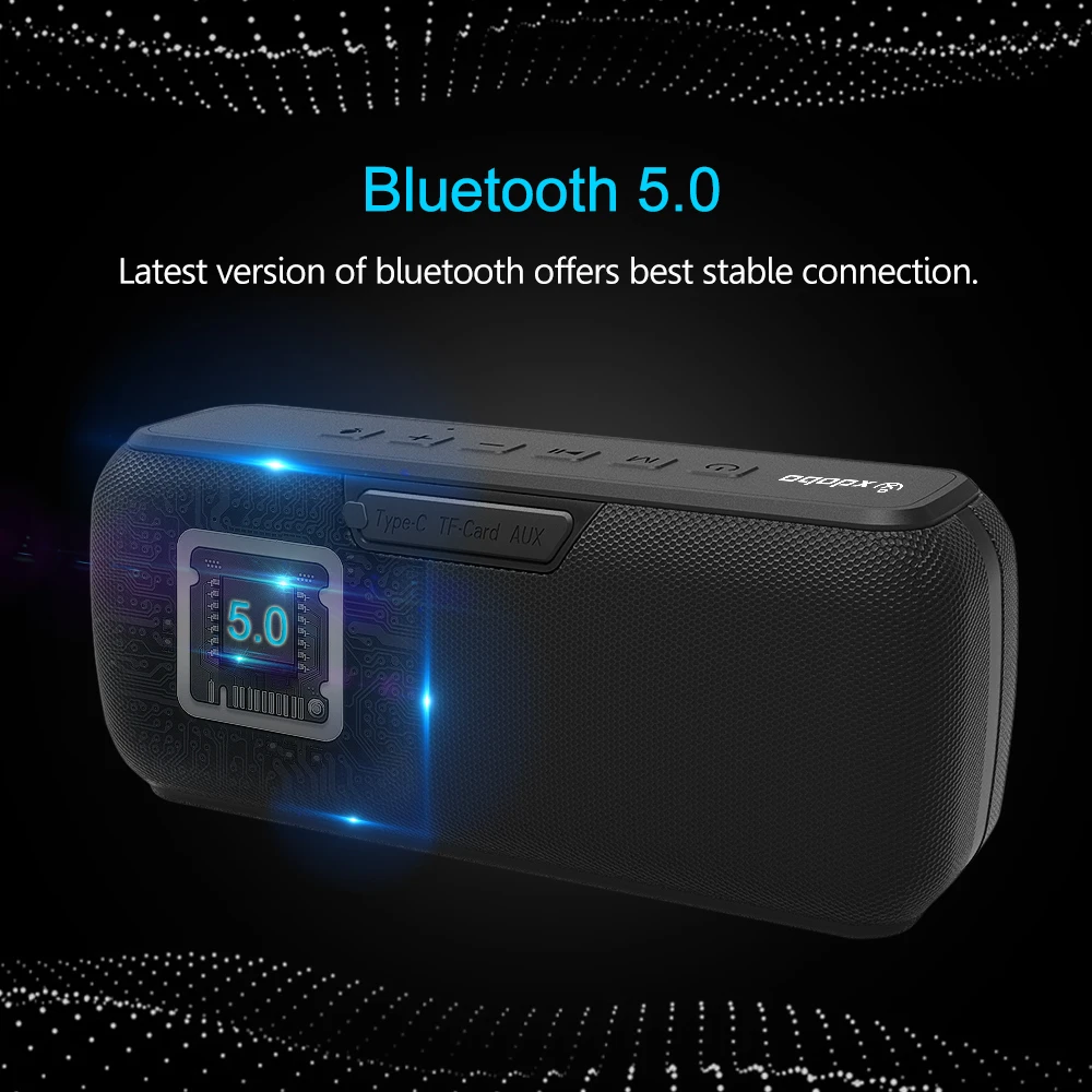 XDOBO X7 Voice Assistant Portable Speaker 50W Wireless Speaker Soundbar mini bluetooth speaker - ANKUX.COM