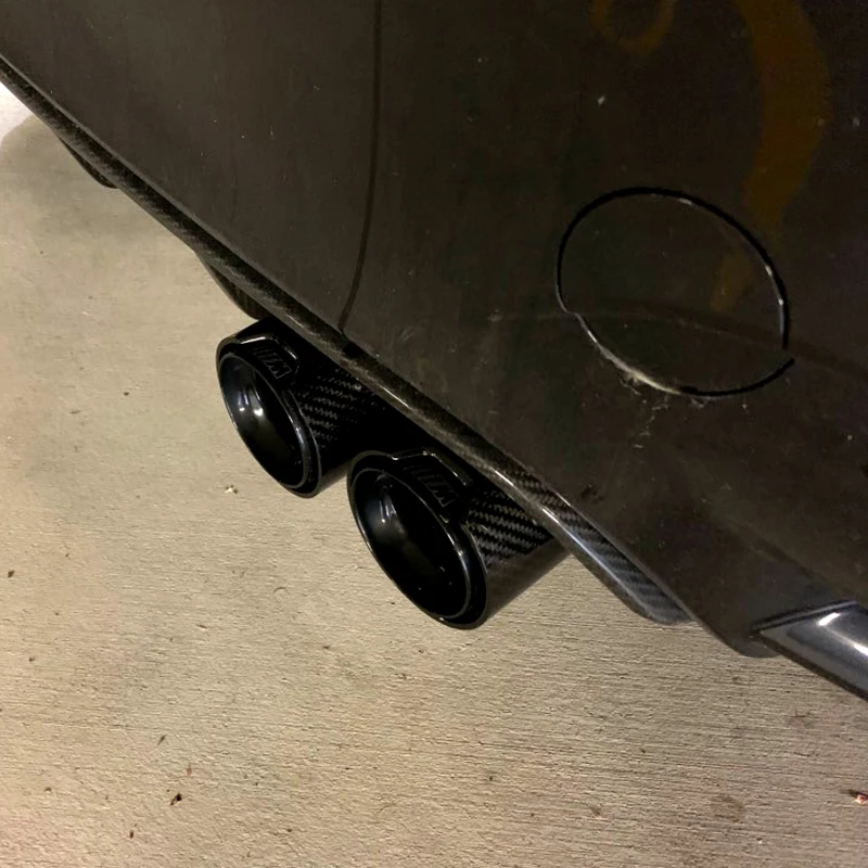 BMW M Performance Gold Carbon Fibre Exhaust Tips – For M135i, M140i, M235i, M240i