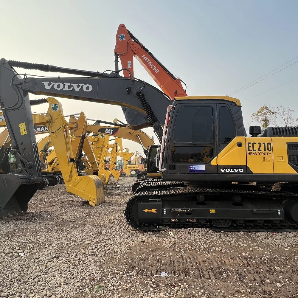 Used Volvo Ec210 Excavator,Volvo Ec210dl Ec210d Ec210b Ec210blc Crawler ...