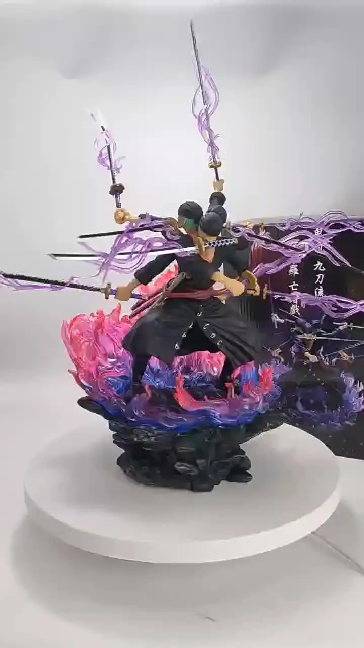 Anime Collectibles Roronoa Zoro Action Figure - 24cm PVC Toy for