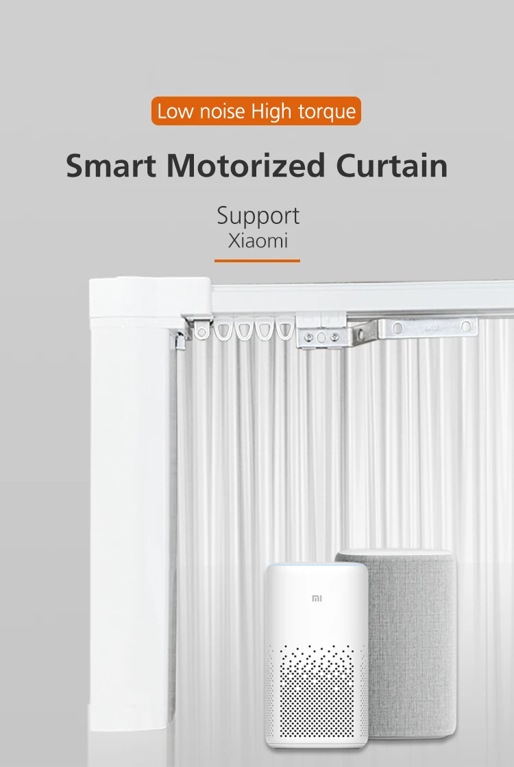 Gardens Smart Curtain Alexa Hotel Home Zigbee Motorised Curtain Tuya