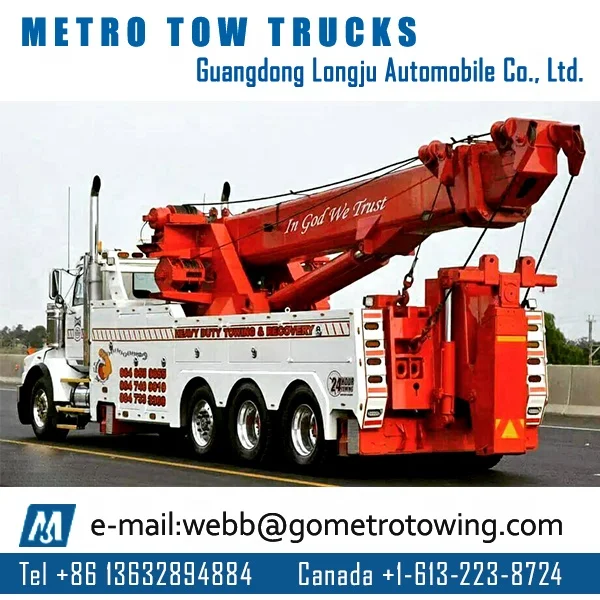 Metro Rtr 70 50 Ton Rotator Boom 36 Ton Under Lift Heavy Rotator Tow