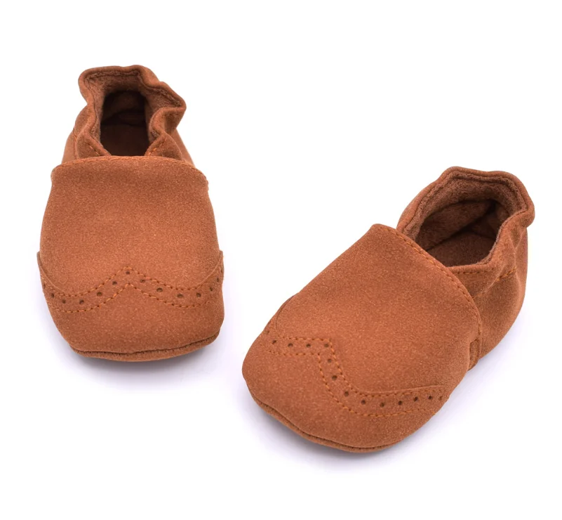 New Abrasive Leather Babyshoes One Pair Sell Cute 01 Year Old Soft
