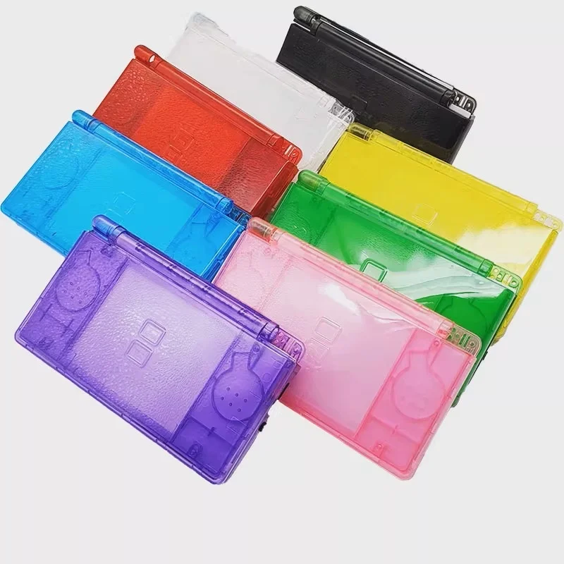 Clear Housing Shell Cover Case Full Set Replacement for DS Lite Game ...