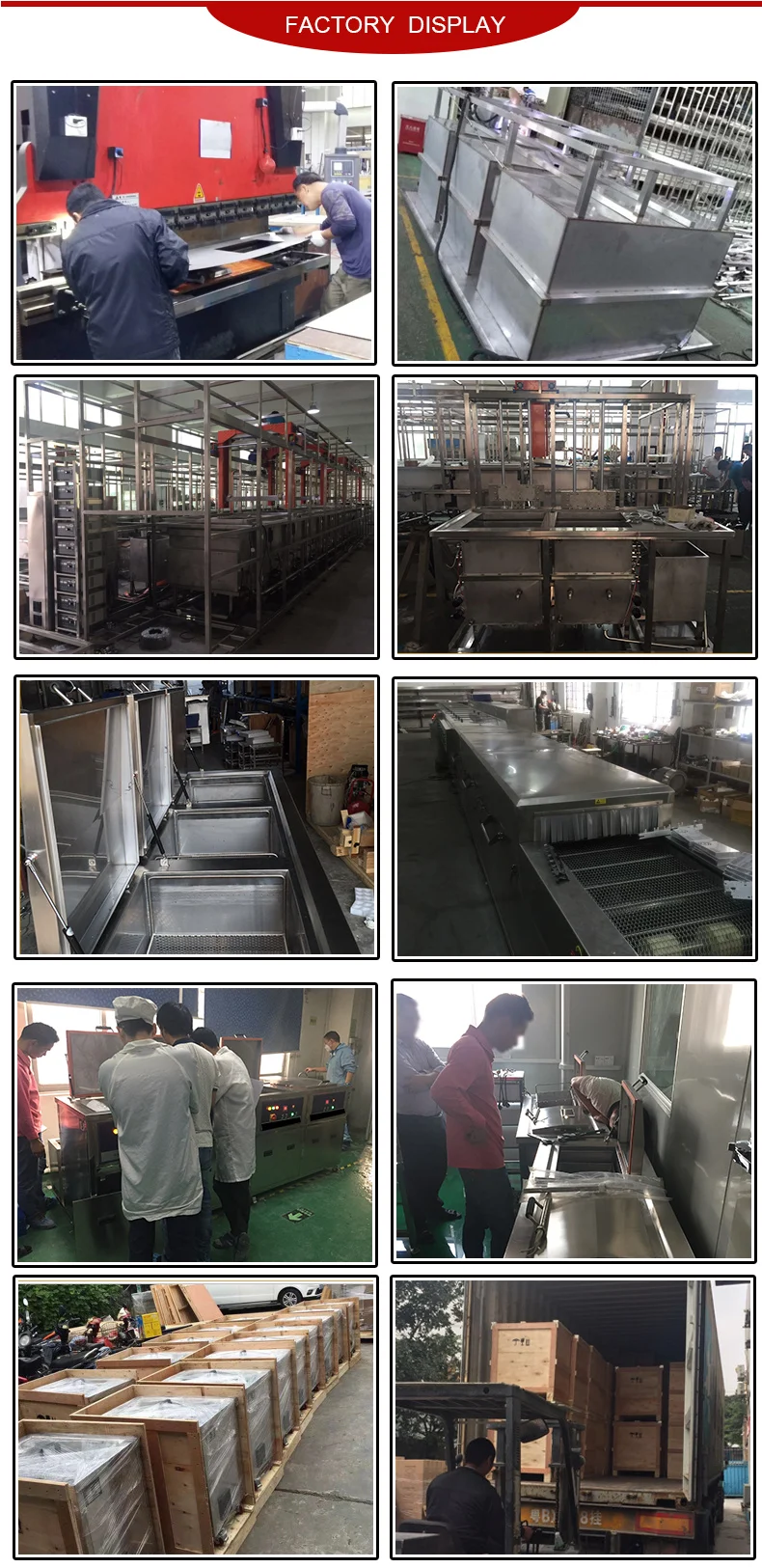 Large Commercial Kitchen Equipment Soak Tank Cleaning Oil Grease Hood