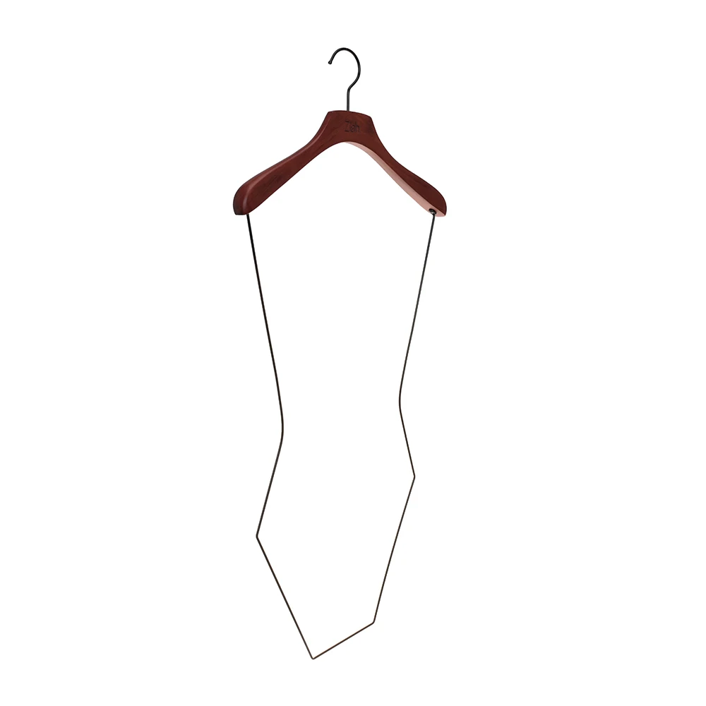 Inspring Display Custom Wooden Swimwear Body Hanger Figure Hangers