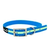 Pet Supply nylon Night Flashing Light collar easy pet training collar