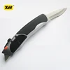 Multi functional zinc alloy SK2 blade camping utility knife