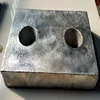 Aluminium sacrificial heater treater anode used in sea platforms, ship hulls, storage tanks inside, underwater pipes, piers, cru