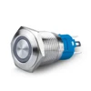 High quality and safety standards self-locking waterproof led push button switch