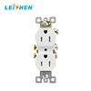 Products related to Standard Outlet 2 Socket & Dual USB Ports Wall Mount Power Plate Mirror Surface Tamper Resistant Receptacle