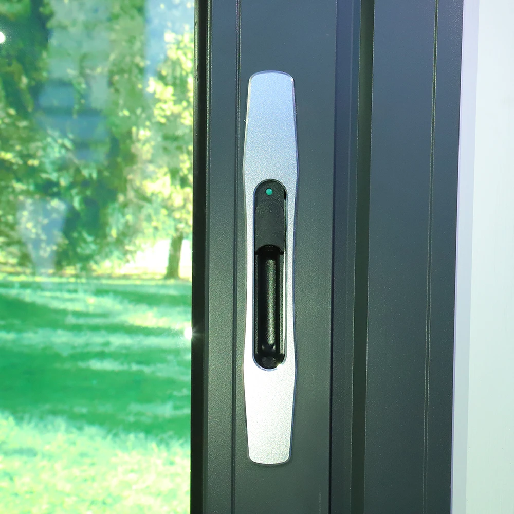 Zambia Fire Rated Double Glazed Restaurant Aluminum Sliding Window