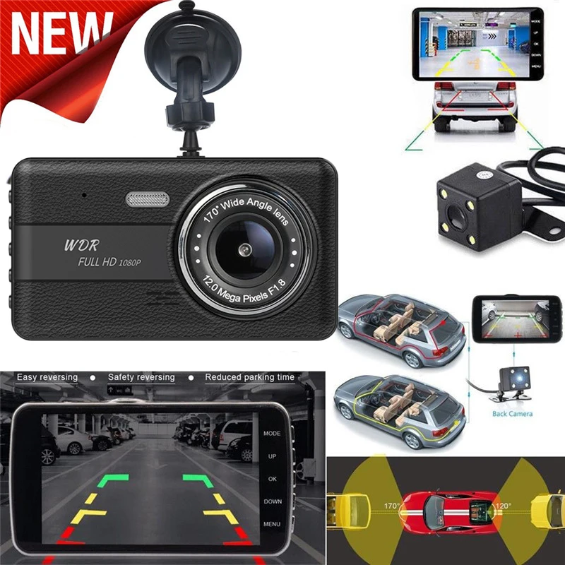 Dash Cam 170 Degree 1080P HD Tachogragh For Truck Car Vehicle Night Vision K9A0 