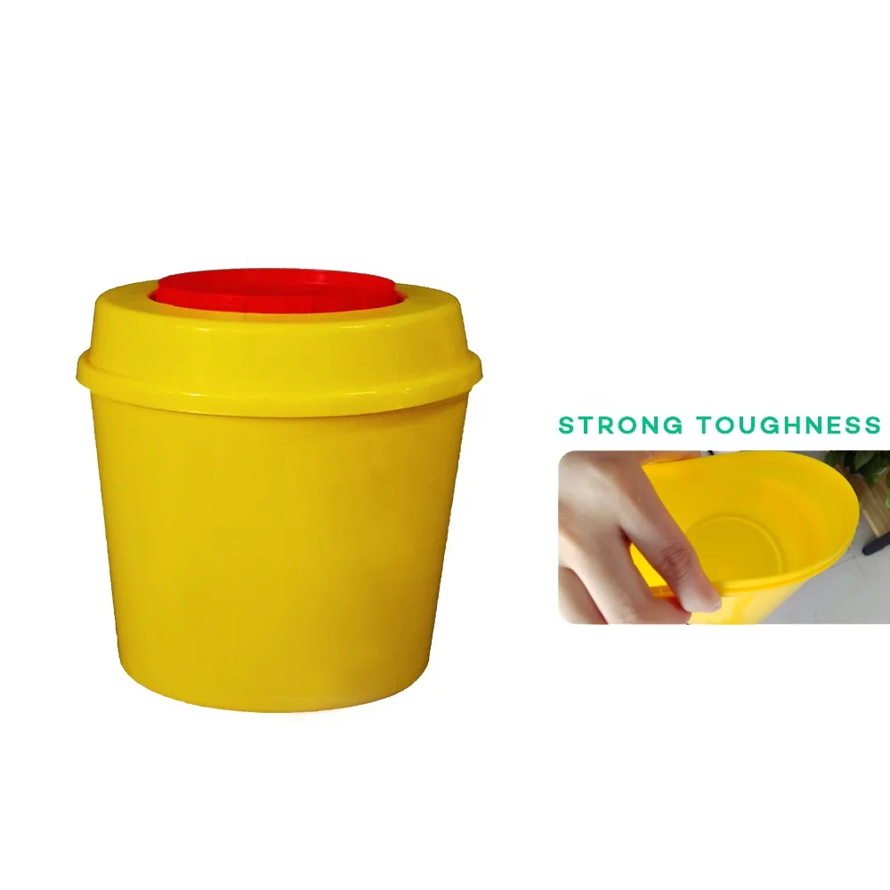 high quality Round Sharp Container New polypropylene plastic without pvc  1L/2L/3L/4L/5L/6.5L/8L/10L/15L safety box details