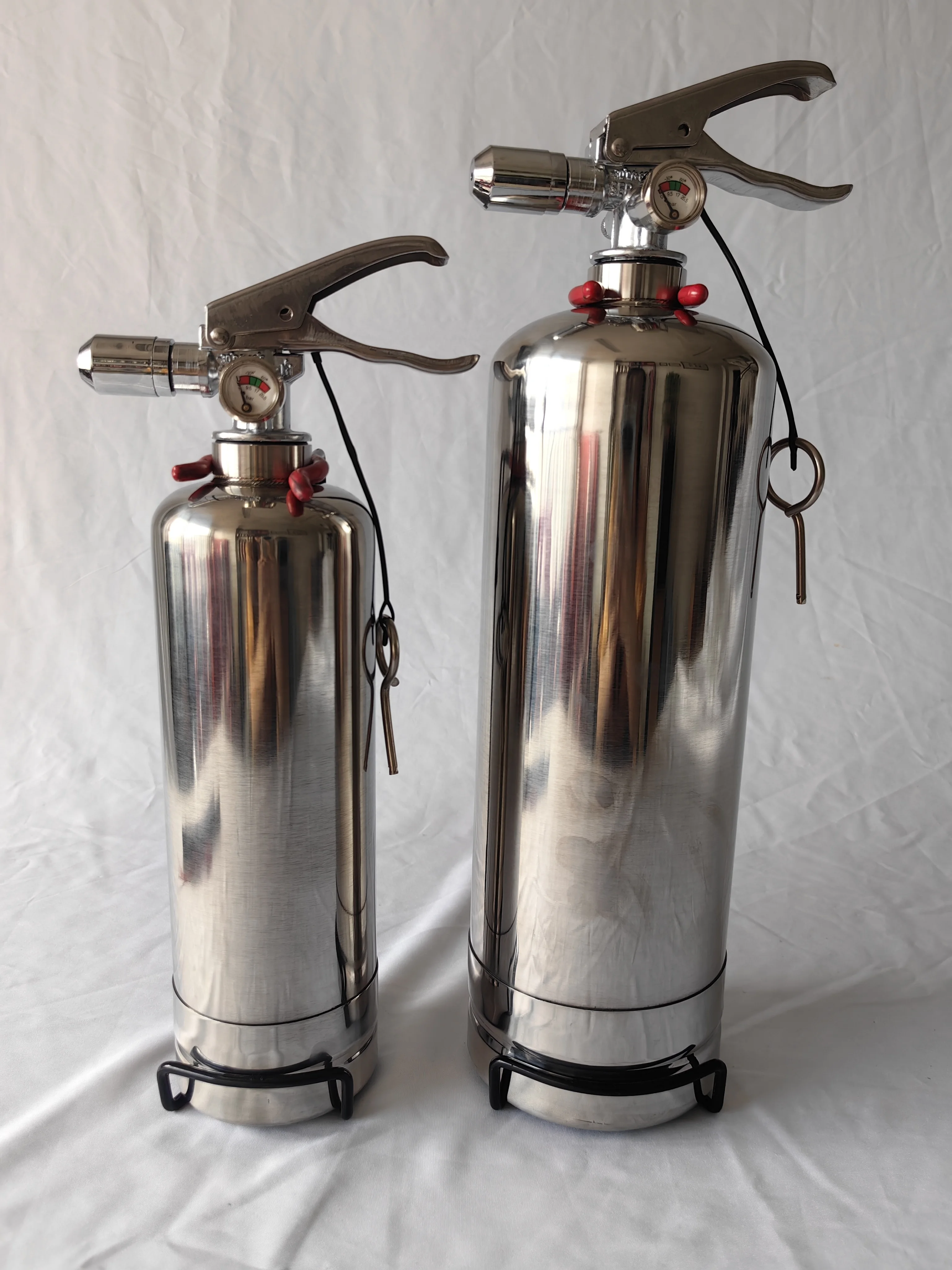As Empty Fire Extinguisher Stainless Steel SUS304 Foam Water Type 1L 2L ...