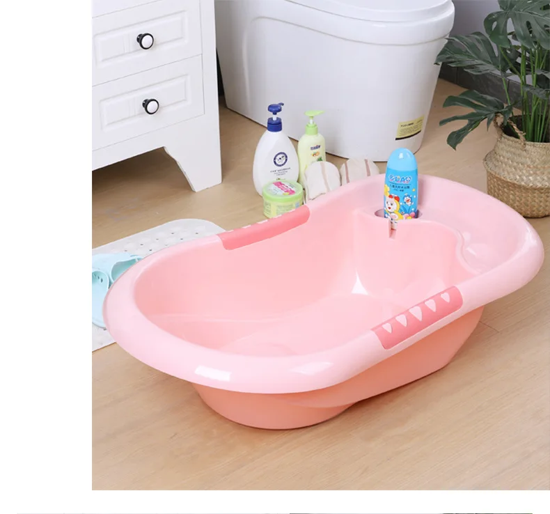 新时尚婴儿沐浴产品游泳池大尺寸可爱卡通婴儿浴缸