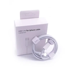 For iPhone 11 12 pro max PD USB-C cable charger 18W fast charging USB cable