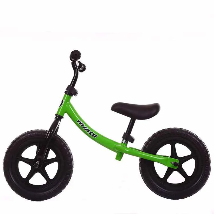 Foam Or Air Wheels Kids Wooden Balance Bike/more Colors To Choose