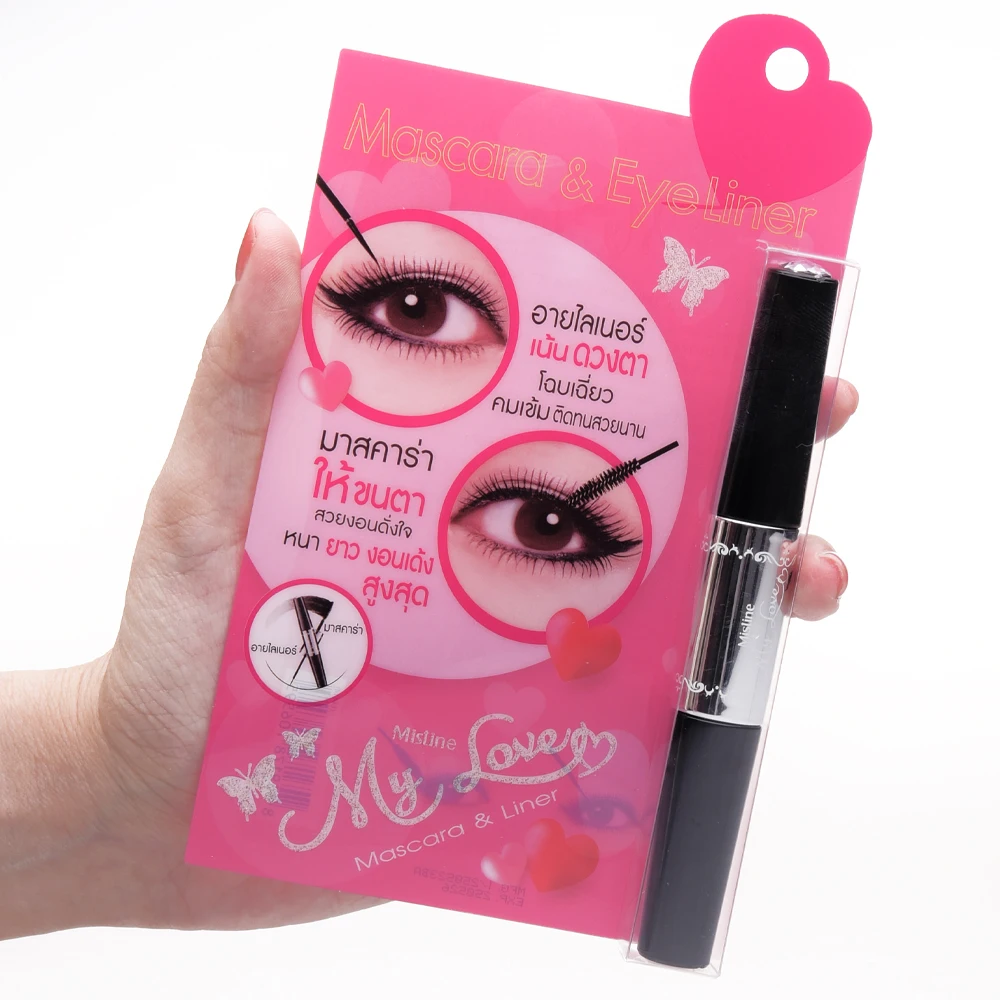 Mistine My Love Mascara And Eyeliner For Beautiful Eyes Combination