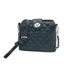 2019 Latest Wholesale Elegant Women Quilted PU Leather Crossbody Chain Lady Shoulder Bag