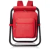 Can store small items such as mobile phones and wallet towels folding nylon beach chair bag backpack