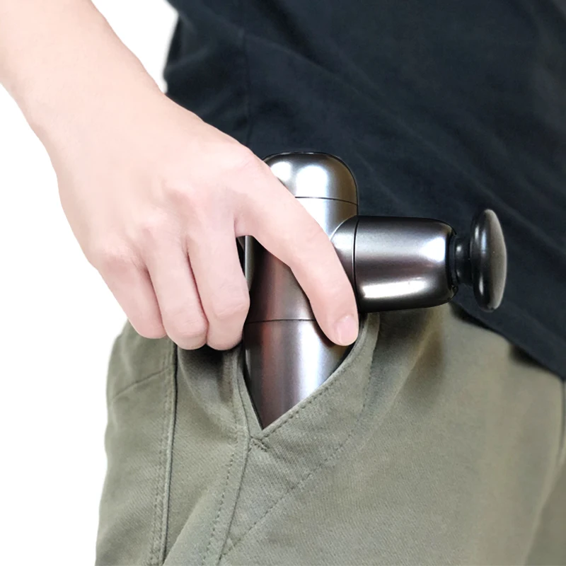 便携式迷你按摩筋膜枪深层组织打击肌肉按摩枪