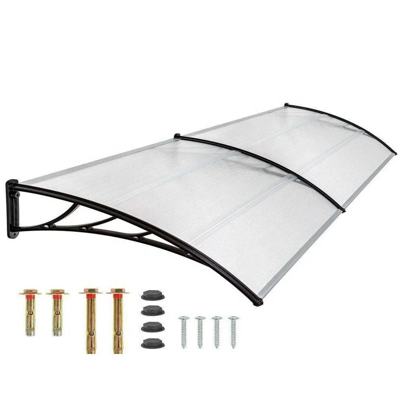 polycarbonate sheet waterproof window canopy & awning aluminum window canopy