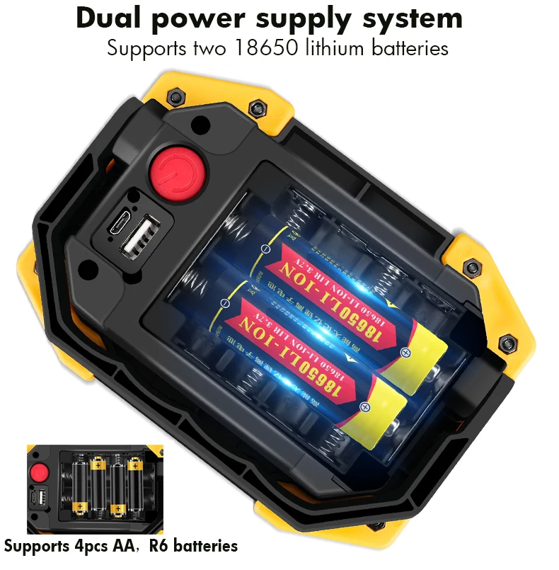 rechargeable flood light