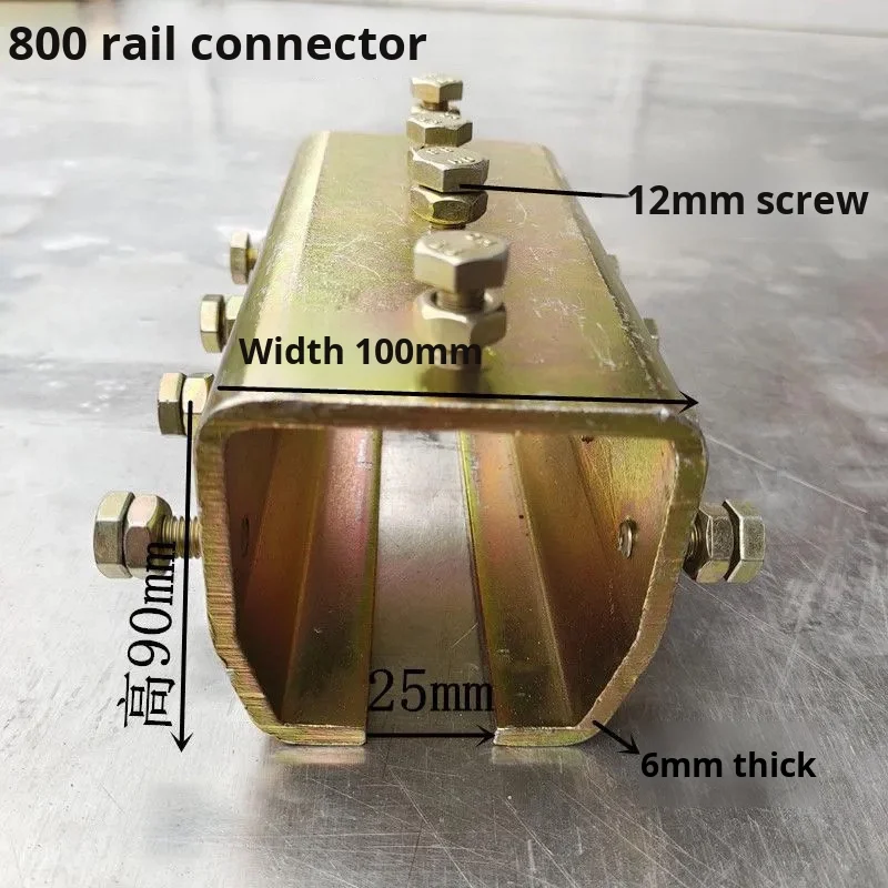 W80现代设计重型吊轨滑轨工具滑轮，用于滑动门轴承1000公斤，带5毫米厚轮