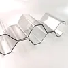Transparent compact polycarbonate corrugated pc sunlight roof sheet